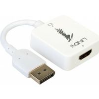 Lindy 38146 video kabel adapter HDMI Type A (Standaard) DisplayPort Wit - thumbnail