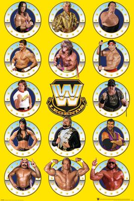 WWE Legends Chrome Poster 61x91.5cm