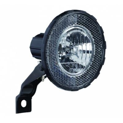 TOM koplamp Buchel halogeen dynamo zwart TOM koplamp Buchel halogeen dynamo zwart