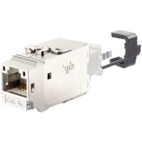 Metz Connect 130B21-E RJ45-inbouwmodule Keystone CAT 6A - thumbnail