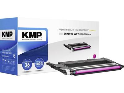 KMP Tonercassette vervangt Samsung CLT-M406S Compatibel Magenta 1000 bladzijden SA-T55 KMP Tonercassette vervangt Samsung CLT-M406S Compatibel Magenta 1000 bladzijden SA-T55