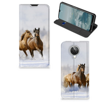 Nokia G10 | G20 Hoesje maken Paarden - thumbnail