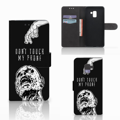 Portemonnee Hoesje Samsung Galaxy A8 Plus (2018) Zombie