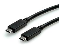 ROLINE GREEN USB3.2 Gen2 kabel PD 20V5A, w.Emark, C-C, 0,5m