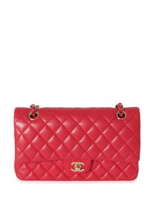 CHANEL Pre-Owned sac porté épaule Double Flap (2015-2016) - Rose