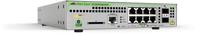 AT-GS970M/10PS-50 Switch Layer 3 Lite Gigabit Managed - 8 x 10/100/1000T PoE+ | 2 x SFP - 124W PoE budget - Internal PSU