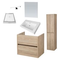 Badkamermeubelset NEXXT 80cm Legno Calore - thumbnail