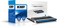 KMP Toner voor Samsung CLP-365 cyaan