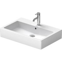 Duravit Vero wastafel 70x47cm met kraangat en overloop wit 0454700000 - thumbnail