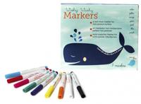 Jaq Jaq Bird markers Wishy Washy junior 10 cm 9 stuks