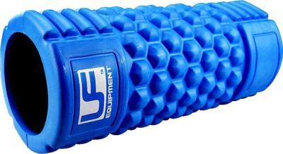 Urban Fitness massageroller 33 cm rubber blauw