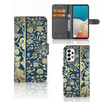 Samsung Galaxy A53 Hoesje Beige Flowers - thumbnail