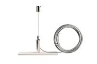 Deco Light | D LINE Accessoires 3-fasen railsysteem kabelophanghouder Mini 50cm | wit