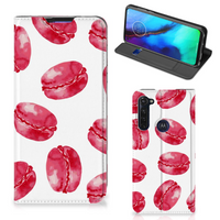 Motorola Moto G Pro Flip Style Cover Pink Macarons