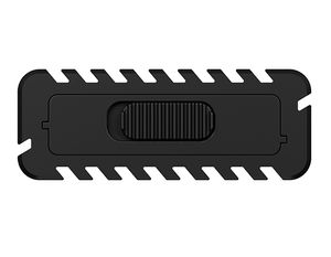 ICY BOX IB-1817MCT-C31 behuizing voor opslagstations SDD-behuizing Zwart M.2