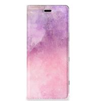 Bookcase Sony Xperia 5 Pink Purple Paint