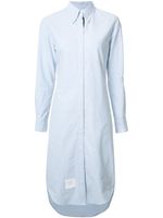 Thom Browne robe-chemise rayée - Bleu