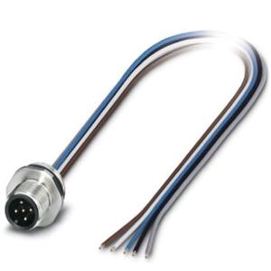 Phoenix Contact 1554568 Sensor/actuator steekconnector M12 Aantal polen: 5 Stekker, inbouw 0.50 m 1 stuk(s)