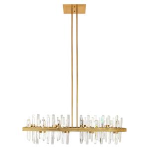 Richmond Hanglamp Briget Crystal, 8-lamps - Goud