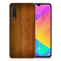 Xiaomi Mi 9 Lite Bumper Hoesje Donker Hout