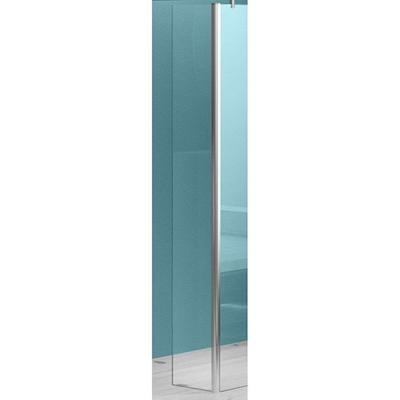 Douchewand Eco 40x200cm Antikalk Helder Glas Chroom Hoekprofiel 8mm Veiligheidsglas Easy Clean Douchewand Eco 40x200cm Antikalk Helder Glas Chroom Hoekprofiel 8mm Veiligheidsglas Easy Clean