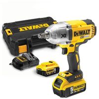 DeWalt DCF899HP2 18V XR Brushless Slagmoersleutel met hoog koppel en 3 snelheden (frictiering) - DCF899HP2-QW - thumbnail