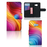 Book Case voor Samsung Galaxy A3 2017 Regenboog - thumbnail