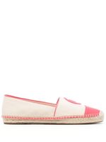 Michael Michael Kors espadrilles à motif monogrammé brodé - Tons neutres