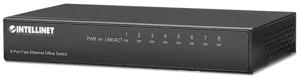 Intellinet 8-Port Fast Ethernet Office Switch Fast Ethernet (10/100) Zwart