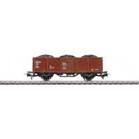 Märklin Start up 4431 H0 open goederenwagen El-u 061 met een lading steenkool El-u 061 met steenkool als lading - thumbnail