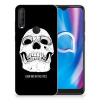 Silicone Back Case Alcatel 1S (2020) Skull Eyes