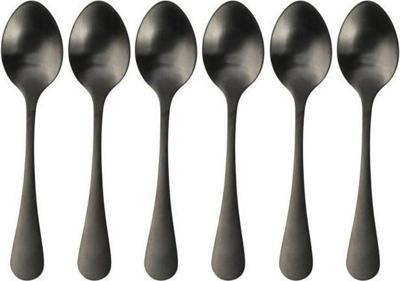 Gusta koffielepeltjes 6 stuks zwart