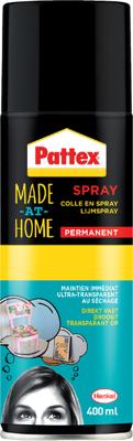 Pattex Made At Home lijmspray permanent 400ml Pattex Made At Home lijmspray permanent 400ml