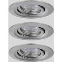 Paulmann 92973 EBL Nova mini Plus Coin LED-inbouwlamp Set van 3 stuks LED 4.20 W IJzer - thumbnail