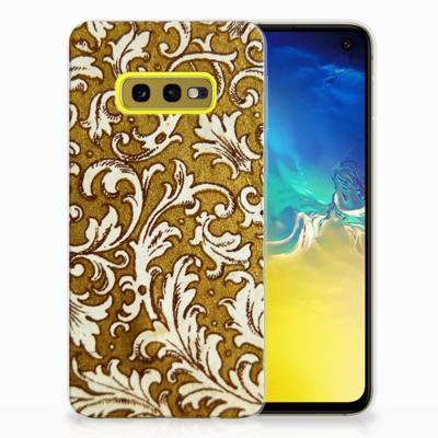 Siliconen Hoesje Samsung Galaxy S10e Barok Goud Siliconen Hoesje Samsung Galaxy S10e Barok Goud