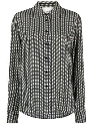 Closed Gestreept overhemd - Zwart Closed Gestreept overhemd - Zwart