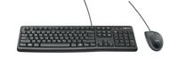 Logitech Desktop MK120 toetsenbord USB QWERTY US International Zwart - thumbnail