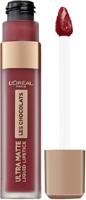 L’Oréal Paris Les Chocolats Lipstick - 864 Tasty Ruby - Rood - Ultra Matte Lipstick met Chocoladegeur