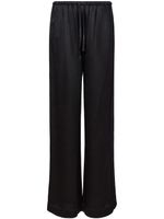 Proenza Schouler White Label pantalon Dobby à coupe droite - Noir