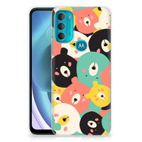 Motorola Moto G71 5G Telefoonhoesje met Naam Bears - thumbnail