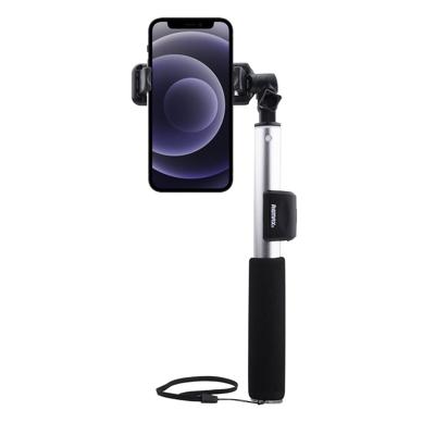 Remax - iPhone 12 mini Selfie Stick Bluetooth Zilver