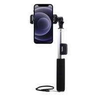 Remax - iPhone 12 mini Selfie Stick Bluetooth Zilver