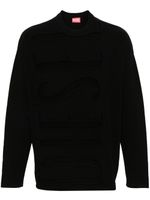 Diesel K-Floyd wool jumper - Noir