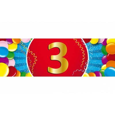 10x 3 Jaar leeftijd stickers verjaardag versiering - Feeststickers 10x 3 Jaar leeftijd stickers verjaardag versiering - Feeststickers