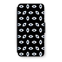 Eyes pattern: iPhone 8 Flip Hoesje - thumbnail