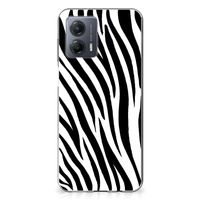 Motorola Moto G53 TPU Hoesje Zebra