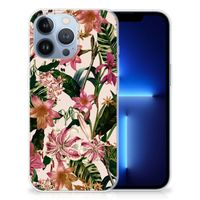 Apple iPhone 13 Pro TPU Case Flowers - thumbnail