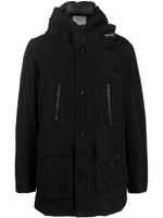 Woolrich manteau matelassé à capuche - Noir