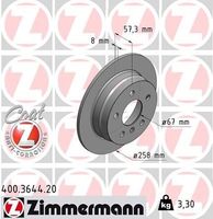 Remschijf Coat Z 400364420