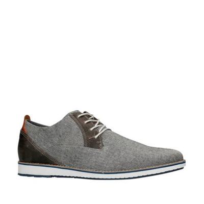 Sacha veterschoenen grijs